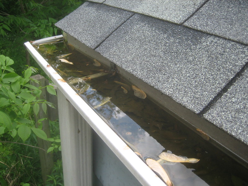 A gutter system is constantly in need of repair and maintenance